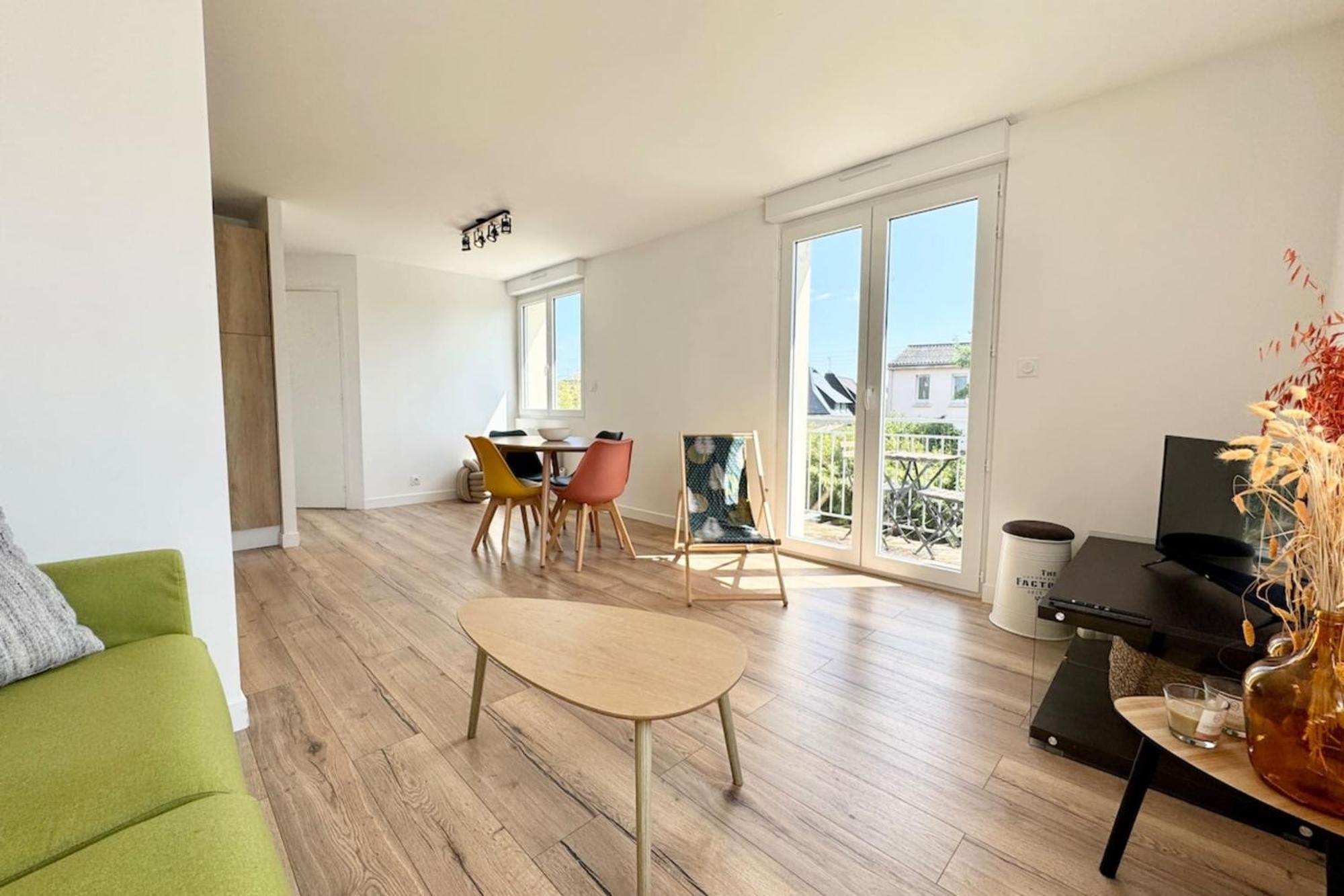 T2 - Balcon - Au Coeur Des Chenes Ploemeur Ngoại thất bức ảnh